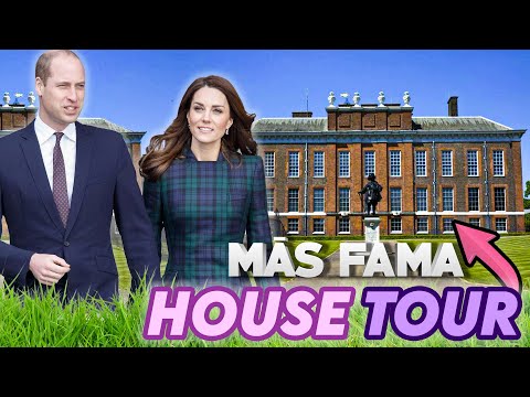 Príncipe William Y Princesa Kate | House Tour | Dentro del Palacio de Kensington y más 🏡