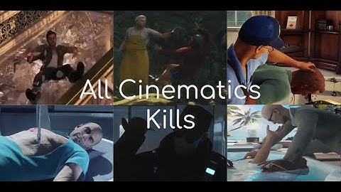 Hitman WOA All Cinematic Kills