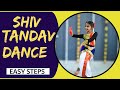 Shiva tandava stotram  easy dance cover  shankar mahadevan  bharatanatyam dance  anvi shetty