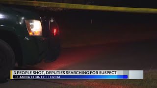 3 shot near Gulf Beach Highway Tuesday night: Escambia Co. Sheriff’s Office