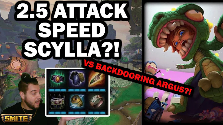 MAX ATTACK SPEED SCYLLA IS HILARIOUSLY SQUEAKY - M...