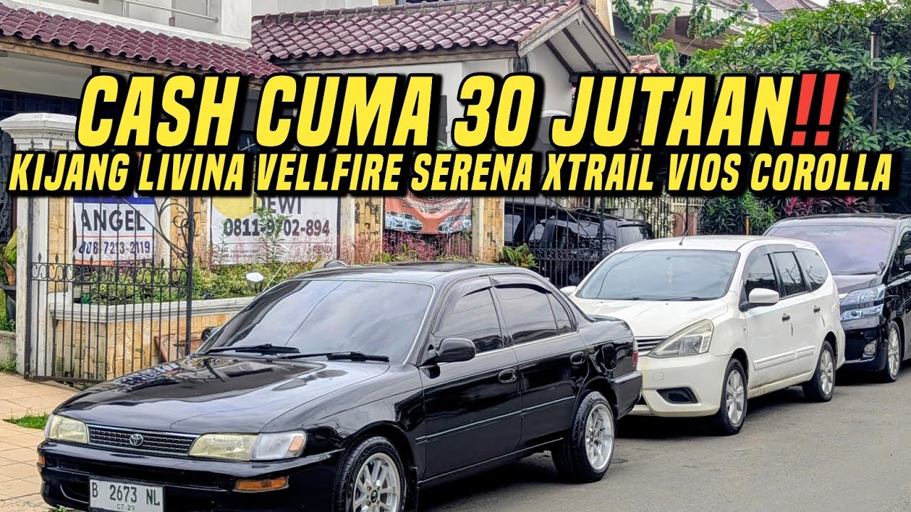 Garasi Omami jual mobil bekas murah rapih❗Jual kandas aja 30 jutaan kijang livina Xtrail corolla dll