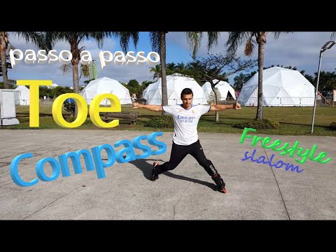 Toe compass freestyle slalom