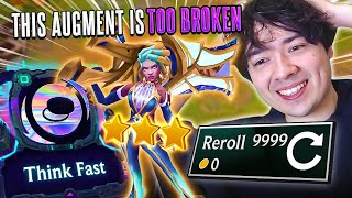 This Prismatic Augment Is RIDICULOUS When Used Correctly (9999 FREE REROLLS?!) I Set 14 TFT