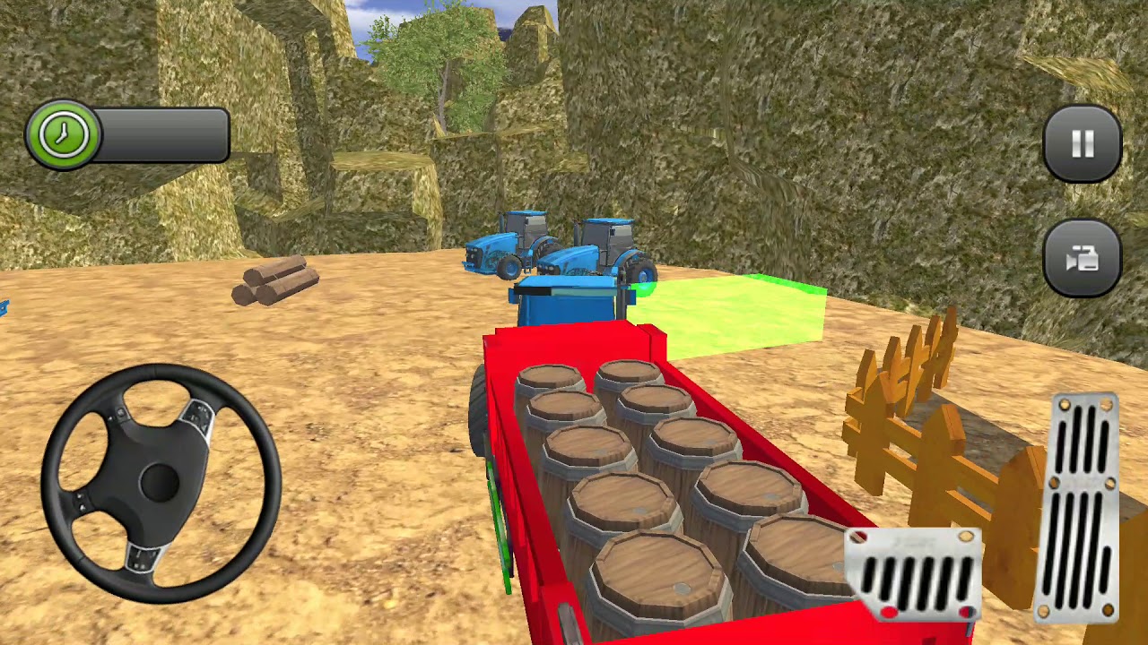 Real Farming Tractor Driving Games 2019 - Android Gameplay FHD