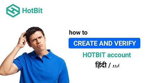 how to create hotbit wallet | how to register hotbit app | verify hotbit account | aftabw2