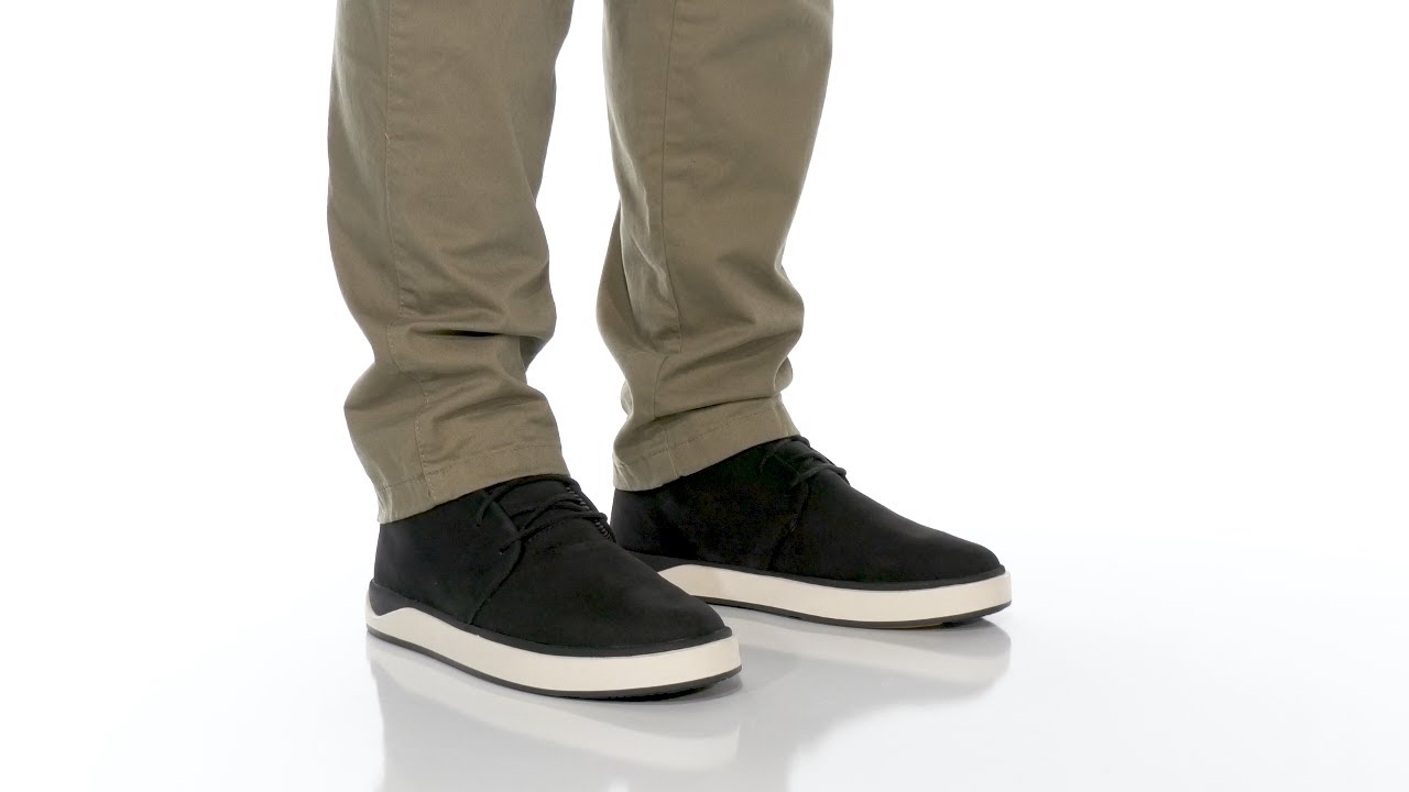 OluKai Men’s Waterproof PAPAKU ‘ILI Chukka Boots. Size 11 Black Papakū  main image 2