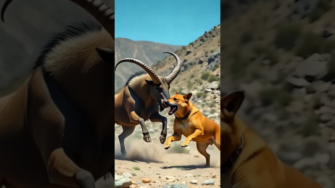 Markhor Nay Kuttay Par Hamla Kar Dia 😱 | Markhor Vs Dog Fight 