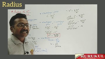 Radius of nth Bohr orbit