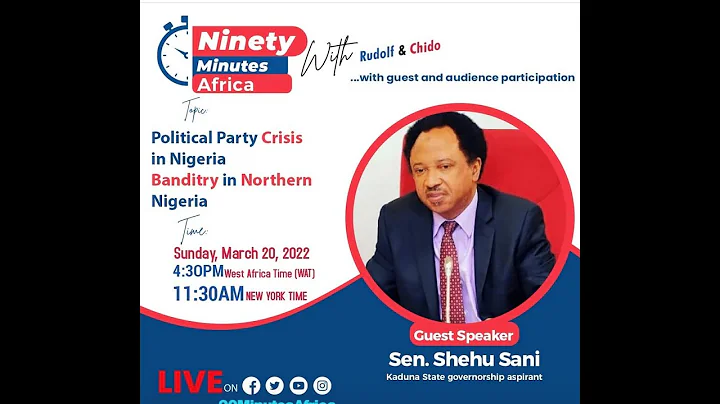 Senator Shehu Sani and Declan Galvin on 90 Minutes...
