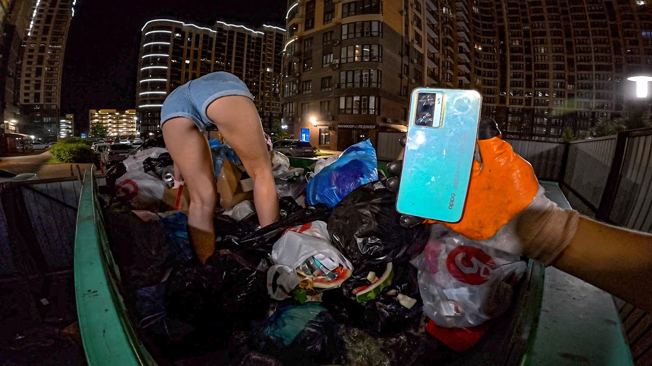 Как я зарабатываю лазая по мусоркам ? Dumpster Diving RUSSIA #110