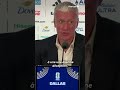La réaction de Didier Deschamps après la défaite des Bleus