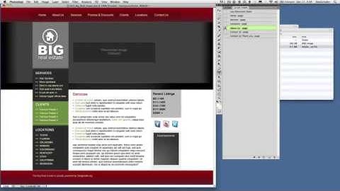 25 How to use SiteGrinder 3 PSD Templates    Photoshop PSD to HTML Templates using SiteGrinder 3