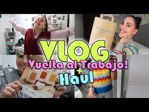 VLOG! VUELTA al METRO😢 + HAUL PRIMARK y MERCADILLO💸! + AVANCE MERCADONA😍!! | Carla Wonderland