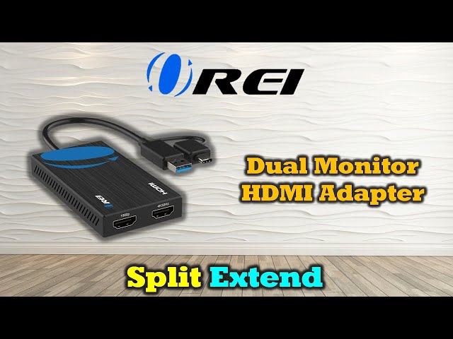  OREI SplitExtend - Divisor HDMI extendido para monitor