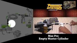 Quick Start to Empty Master Cylinder Reservoir with MaxPro Brake Bleeding Kit