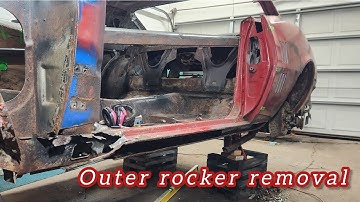 Removing the outer rocker 