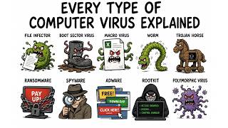Every Computer virus Explained in 7 Minutes