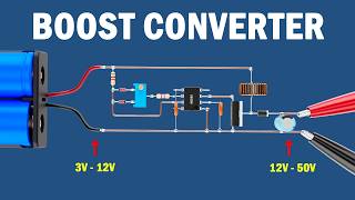 555 Timer Boost Converter: Turn 5V into 50V Adjustable (Full Circuit Breakdown)