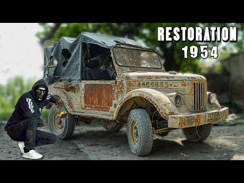 Old Soviet Jeep Gaz-69 Restoration | Full Engine ReBuild # 1