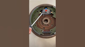 Nguyên lí hoạt động của phanh dầu hay phanh tang trống trên xe ô tô tải #shorts #xetaibinhduong