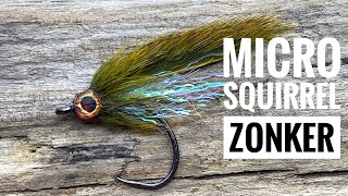 Micro squirrel zonker - Easy to tie ๐ฃ๐๐ป