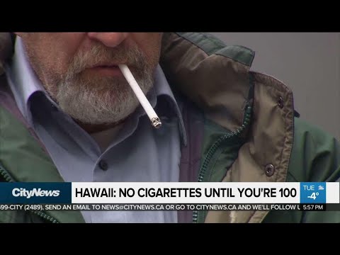 Vídeo: Hawaii Puede Elevar La Edad Legal Para Fumar A 100