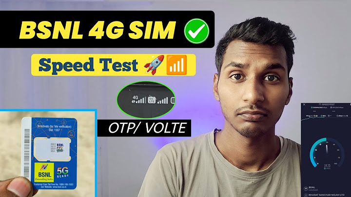 BSNL 4G SIM Speed Test 🚀 | BSNL New 4G Sim Testing - Better Than jio & Airtel ? My Experience 😨