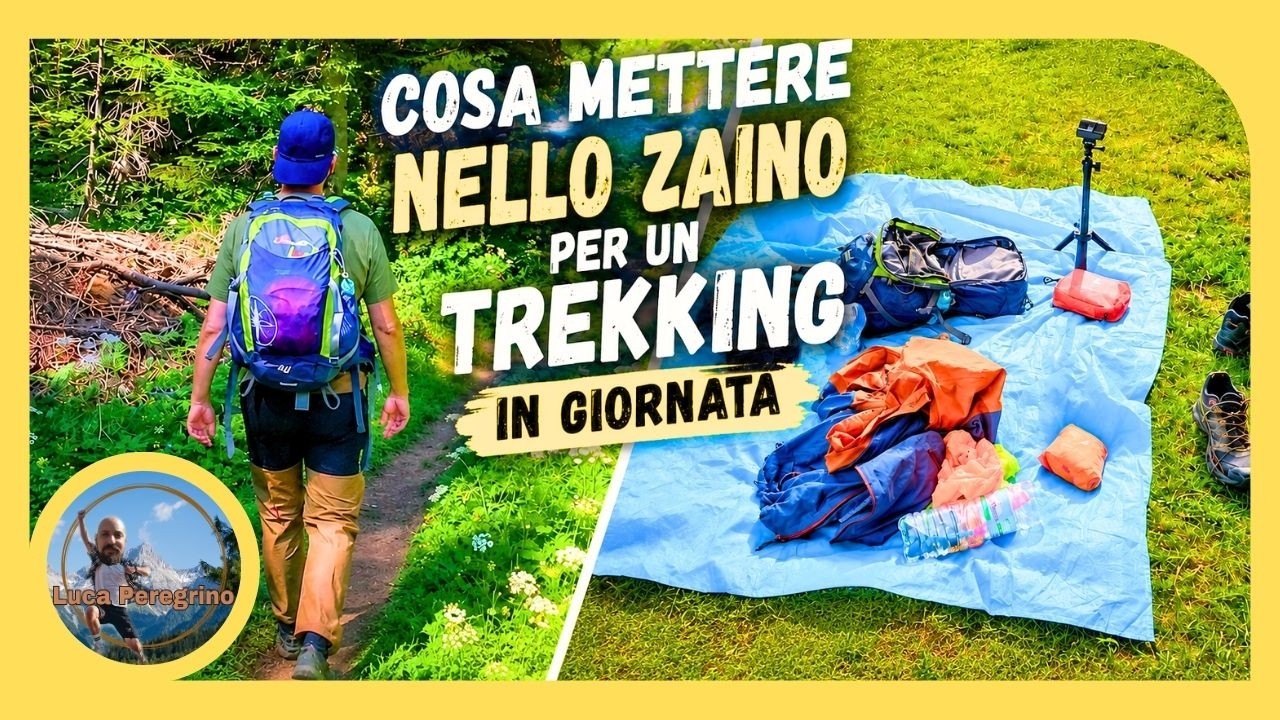 Lo zaino perfetto per una gita in giornata
