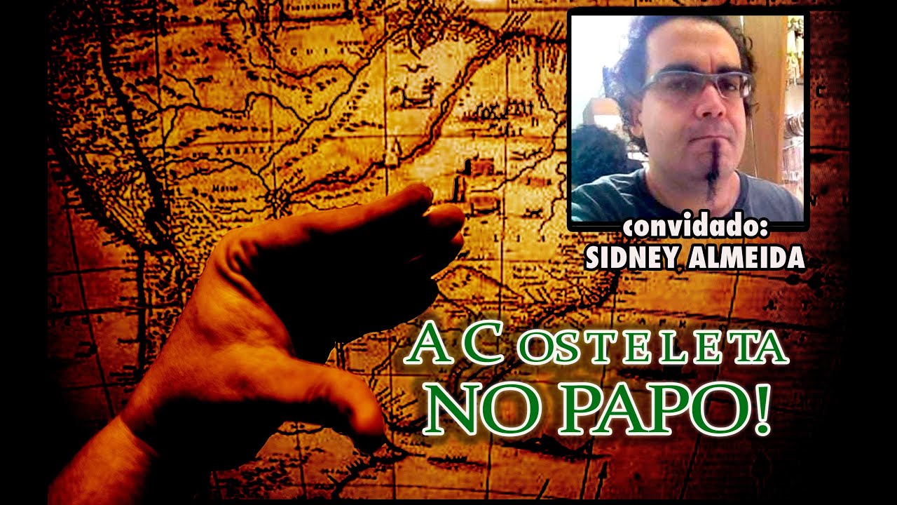 Sidney Almeida em A COSTELETA NO PAPO! Por Paulo Fernandes