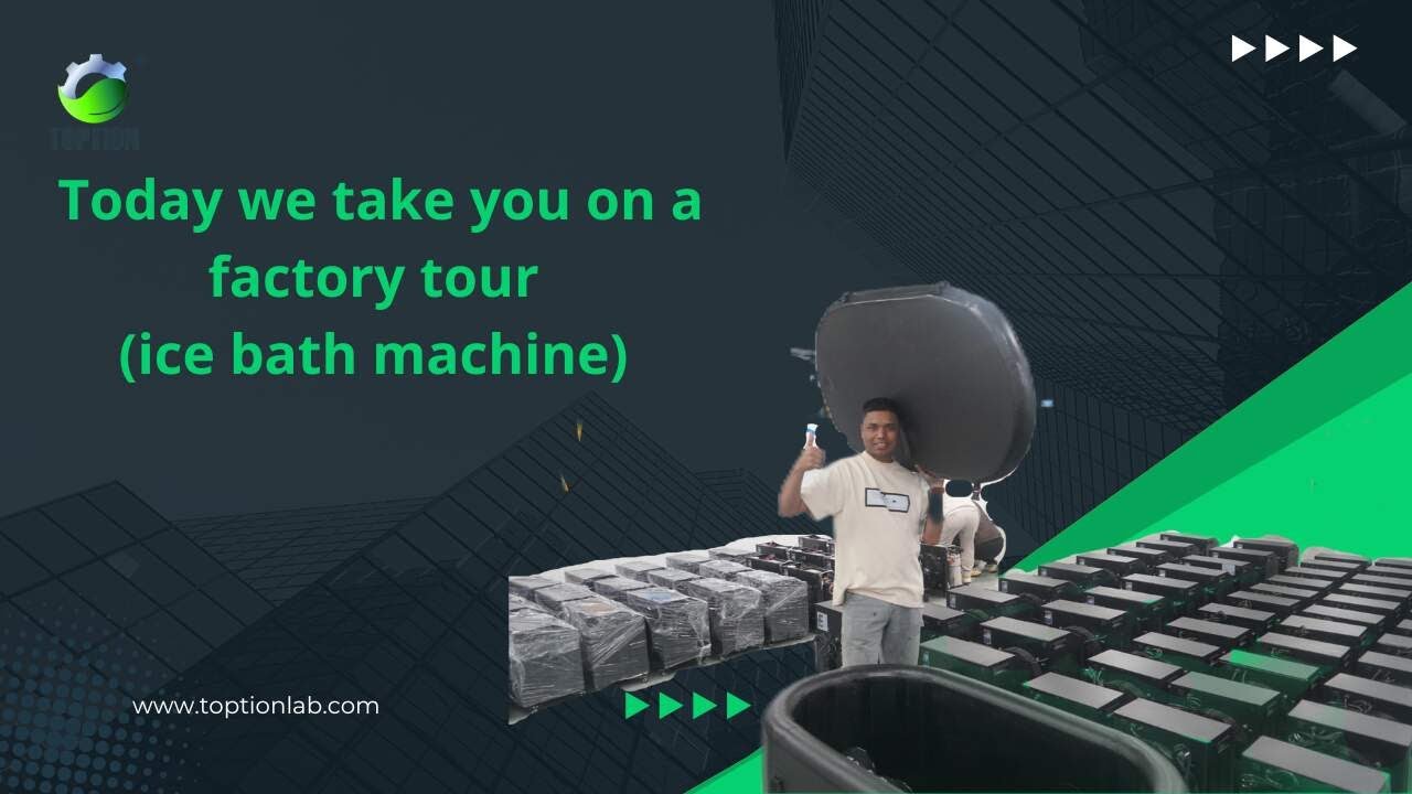 Take a tour of the ice bath machine factory - YouTube