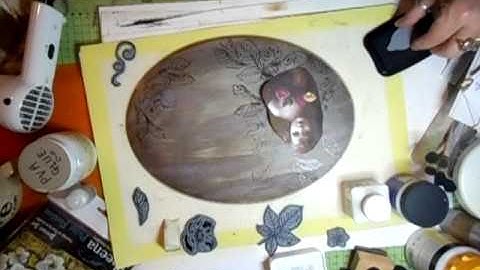 Handpainted Plaque step by Step Tutorial, part 4 - jennings644