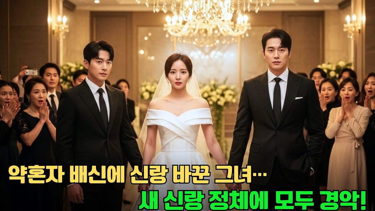 결혼식 날 약혼자의 불륜을 발견한 그녀, 현장에서 새 신랑으로 바꿨다! 경호원이라 놀림받던 그의 정체는 재벌 회장이었다!?