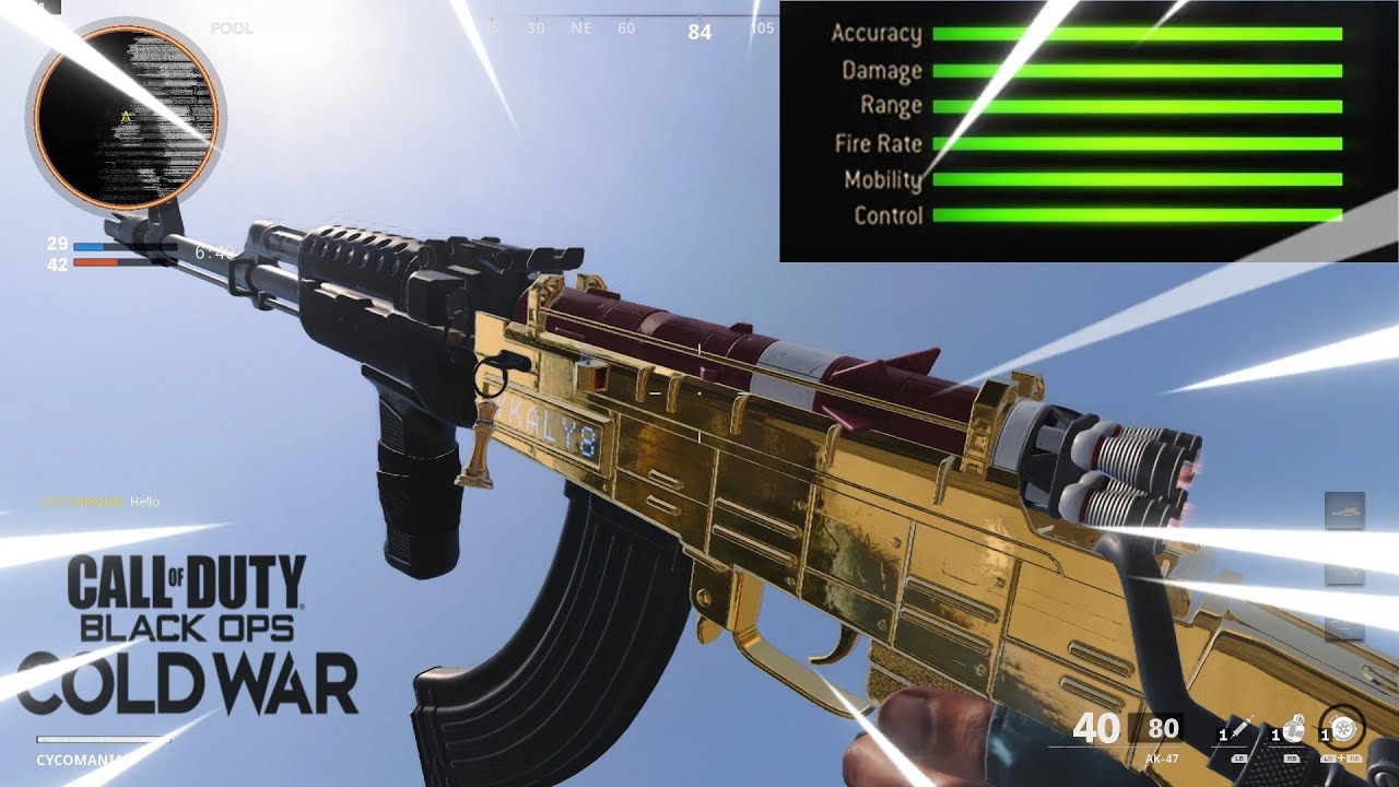 ZERO RECOIL AK47 CLASS SETUP IN COLD WAR! (The BEST AK-47 Class Setup in Black Ops Cold War)