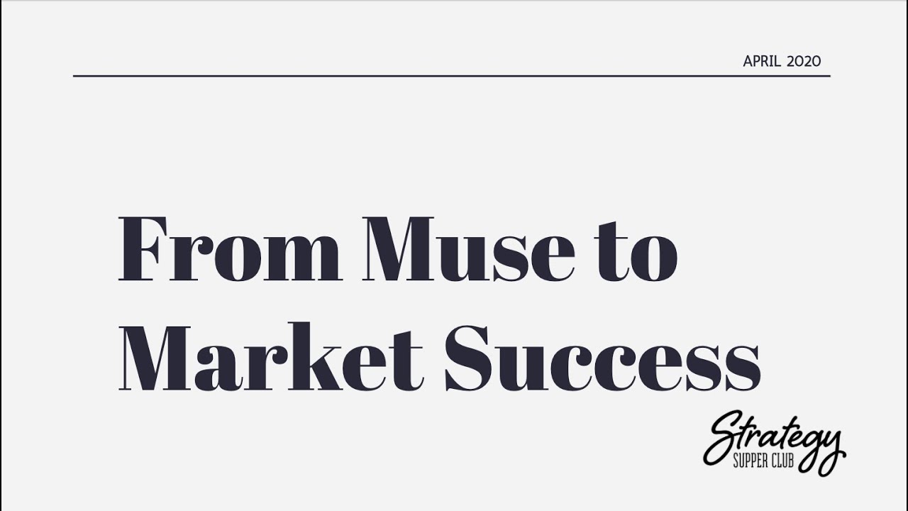From Muse to Market Success
