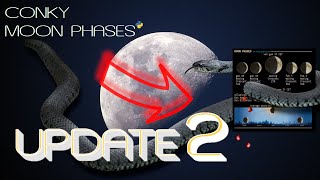 CONKY MOON PHASES in Python *UPDATE 2*