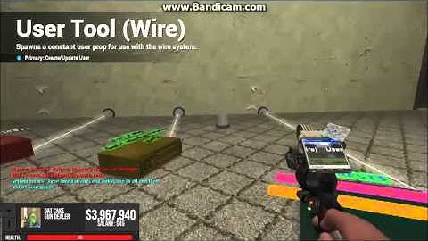 How to wire your money Printers Up to yourself  GMOD