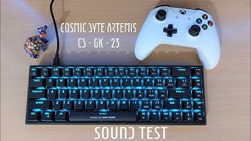 CB-GK-23 Artemis - Sound Test (Outemu Blues) | 65% Mechanical Gaming Keyboard