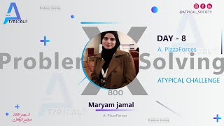 Problem X Solving - Day 8 - A. PizzaForces ( Arabic )