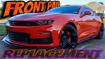How to Replace the Front Camaro SS Brake Pads!