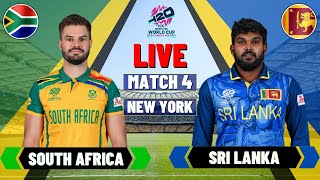 Live SA Vs SL T20 World Cup Match 4 | Cricket Match Today | South Africa vs Sri Lanka live  #live