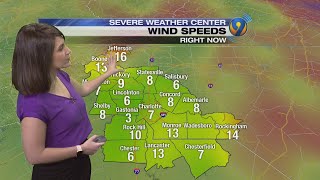 Sunday afternoon forecast update with Meteorologist Jaclyn Shearer