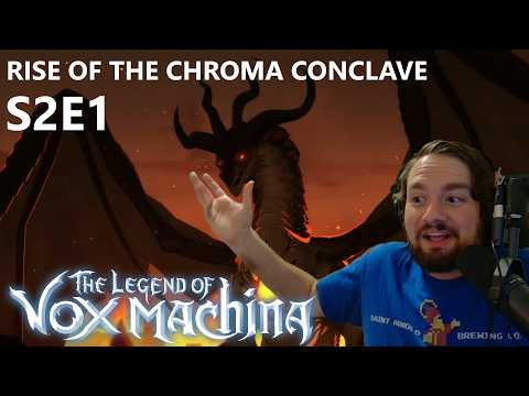 THE CHROMA CONCLAVE!!! - The Legend of Vox Machina Season 2 Episode 1 Reaction