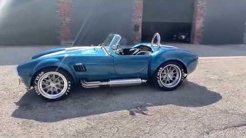 NEW Backdraft Cobra RT4 - Guardsman Blue / Black Alcantara/Leather | MOTORVAULT