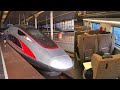 350kmh fast fuxing high speed train g6 shanghai  beijing in first class