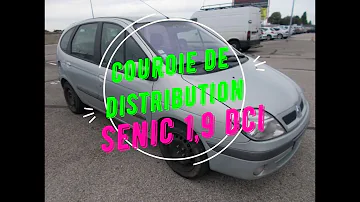 Quand changer une courroie de distribution sur un Scénic 1.9 dci ?