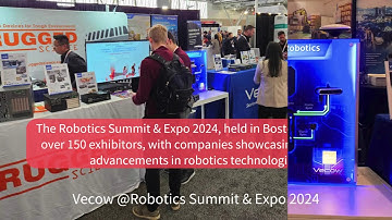Vecow @ Robotics Summit & Expo 2024 (Mobile Robots, Time Synchronization, and x86 Platforms)