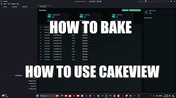 HOW TO USE CAKEVIEW & HOW TO BAKE  WWE 2K24 MODDING