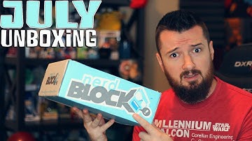 Nerd Block Unboxing | July 2015 (Humanities Last Hope!)