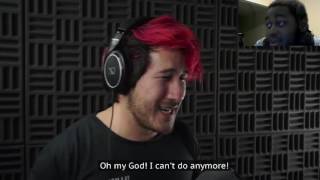 HARDEST ONE YET!!! markipliers try not to laugh challenge #3 (reaction video)